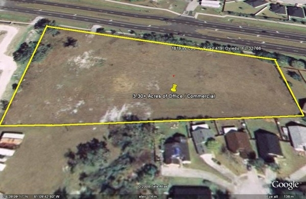 Listing Image #1 - Land for sale at 1819 W. County Road 419, Oviedo FL 32765