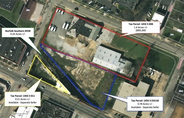 Listing Image #1 - Land for sale at 700 East 10th Street, Chattanooga TN 37403 Listing Image #1 - Land for sale at 700 East 10th Street, Chattanooga TN 37403
