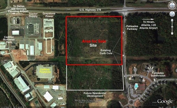 Listing Image #1 - Land for sale at Hwy 278 &amp; Palisades Pkwy, Dallas GA 30132