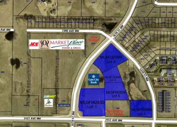 Listing Image #1 - Land for sale at 2250 NW 16TH ST, Minot ND 58701