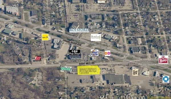 Listing Image #1 - Land for sale at 28133 Eight Mile Road., Livonia MI 48152 Listing Image #1 - Land for sale at 28133 Eight Mile Road., Livonia MI 48152