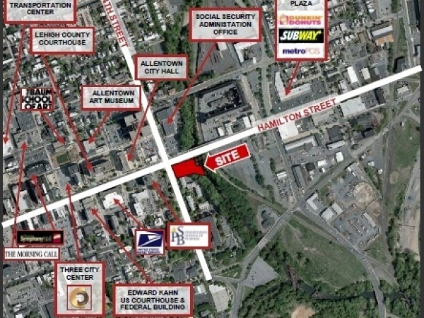 Listing Image #1 - Land for sale at 1 S. 4th St., Allentown PA 18102