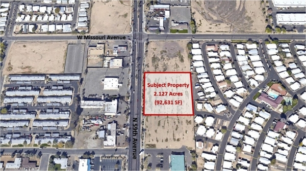Listing Image #1 - Land for sale at N 59th & W Missouri Ave, Glendale AZ 85301