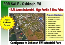 Listing Image #1 - Land for sale at State Roads 44 &amp; 91, Oshkosh WI 54904