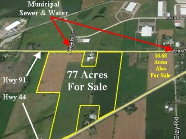 Listing Image #1 - Land for sale at State Roads 91 &amp; 44, Oshkosh WI 54904