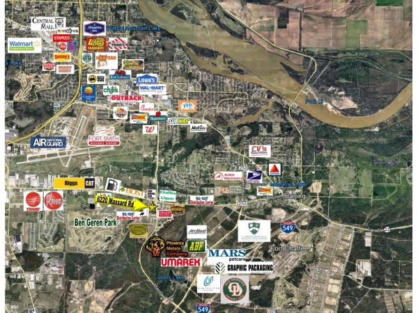 Listing Image #1 - Land for sale at 6220 Massard Road, Fort Smith AR 72903