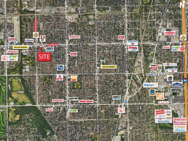 Listing Image #1 - Land for sale at 1911-1925 W 79th Street, Chicago IL 60620