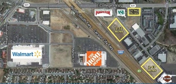 Listing Image #1 - Land for sale at 1637 College Parkway, Carson City NV 89706