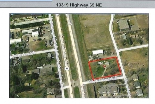 Listing Image #1 - Land for sale at 13319 Highway 65 NE, Ham Lake MN 55304 Listing Image #1 - Land for sale at 13319 Highway 65 NE, Ham Lake MN 55304