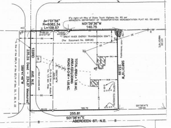 Listing Image #2 - Land for sale at 13319 Highway 65 NE, Ham Lake MN 55304