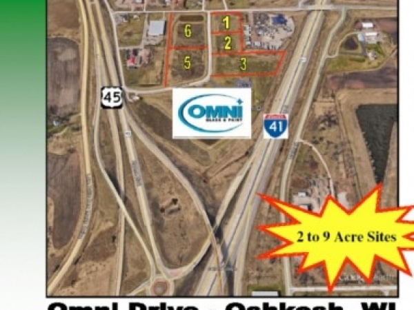 Listing Image #1 - Land for sale at Lot # 1 Omni Drive, Oshkosh WI 54904