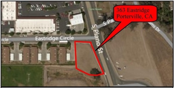 Listing Image #1 - Land for sale at 363 Eastridge Circle, Porterville CA 93257