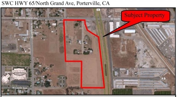 Listing Image #1 - Land for sale at 1035 West North Grand Avenue, Porterville CA 93257