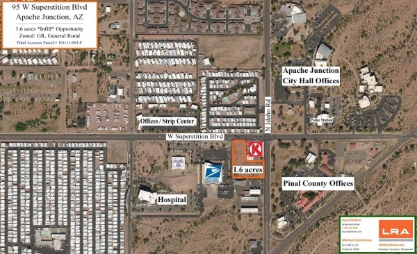 Listing Image #1 - Land for sale at 95 W Superstition Blvd, Apache Junction AZ 85120