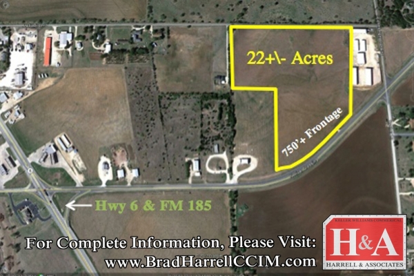 Listing Image #1 - Land for sale at 24.148 Acres on FM 185, Waco TX 76712