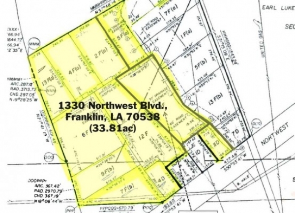 Listing Image #1 - Industrial for sale at 1330 Northwest Blvd., Franklin LA 70538 Listing Image #1 - Industrial for sale at 1330 Northwest Blvd., Franklin LA 70538