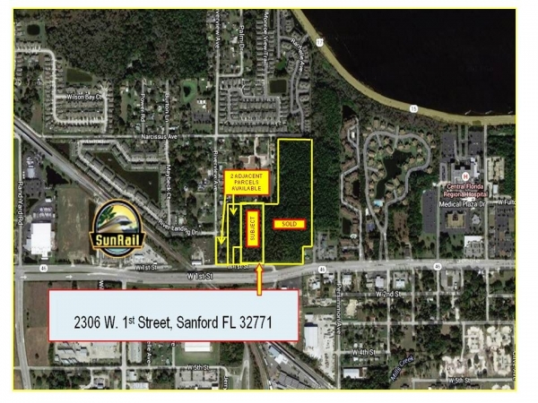 Listing Image #1 - Land for sale at 2306 W. 1st Street SOLD, Sanford FL 32771