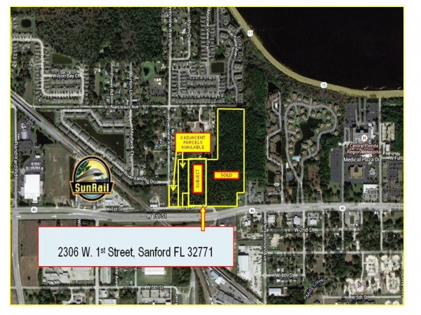 Listing Image #1 - Land for sale at 2306 W. 1st Street SOLD, Sanford FL 32771 Listing Image #1 - Land for sale at 2306 W. 1st Street SOLD, Sanford FL 32771