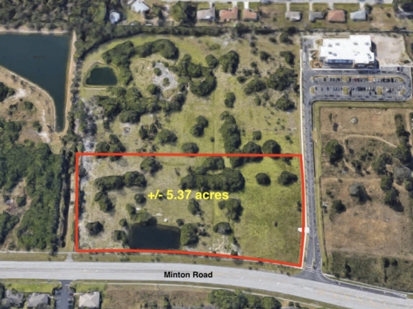 Listing Image #1 - Land for sale at 6164 Minton Rd, Palm Bay FL 32907