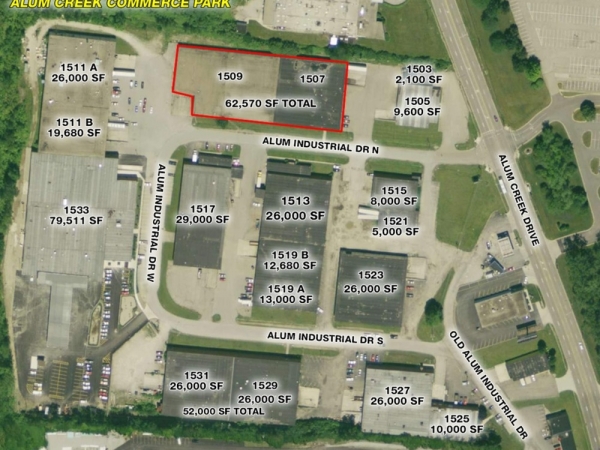 Listing Image #1 - Industrial for sale at 1507-1509 Alum Creek Dr, Columbus OH 43209 Listing Image #1 - Industrial for sale at 1507-1509 Alum Creek Dr, Columbus OH 43209