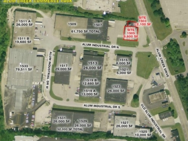Listing Image #1 - Industrial for sale at 1503-1505 Alum Creek Dr, Columbus OH 43209