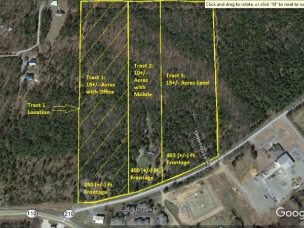 Listing Image #1 - Land for sale at 15 Industrial Park Road Tract 1, Heber Springs AR 72543