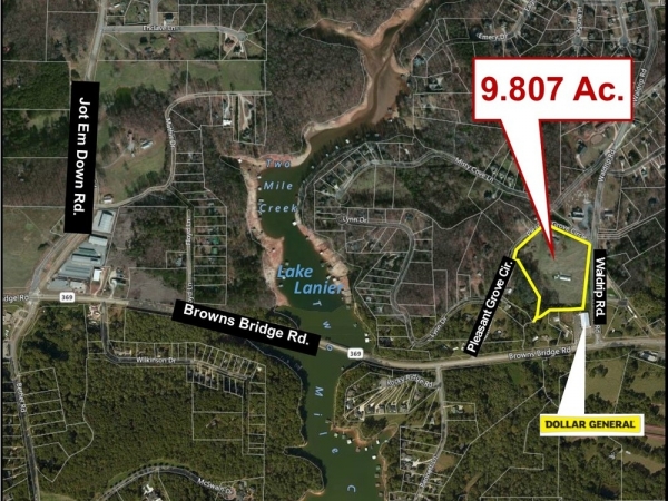 Listing Image #1 - Land for sale at 8390 Pleasant Grove Circle, Gainesville GA 30506