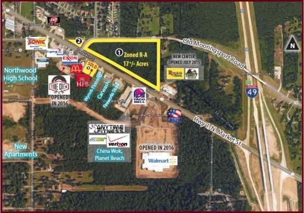 Listing Image #1 - Land for sale at Highway 1 @ Old Mooringsport, Shreveport LA 71107