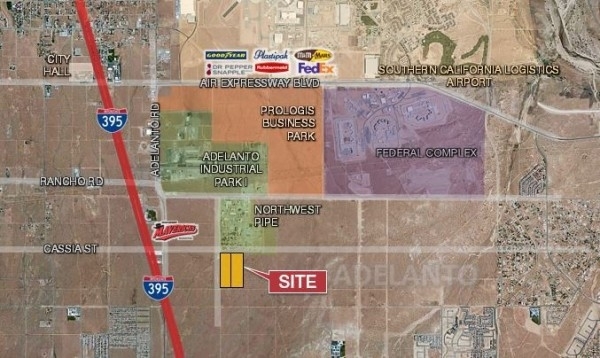 Listing Image #1 - Land for sale at Cassia Street, Adelanto CA 92301