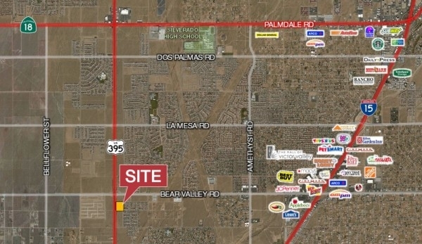 Listing Image #1 - Land for sale at Highway 395, Victorville CA 92395