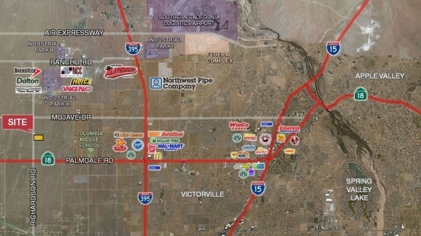 Listing Image #1 - Land for sale at Richardson Road, Adelanto CA 92301