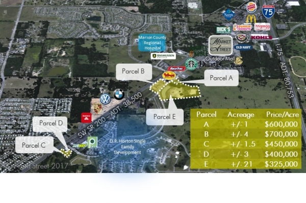 Listing Image #1 - Land for sale at 4770 SW SR 200, Ocala FL 34474