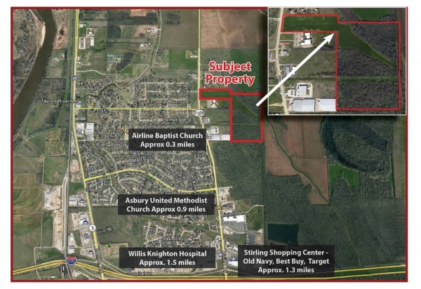 Listing Image #1 - Land for sale at Airline Drive (73 acres), Bossier City LA 71111