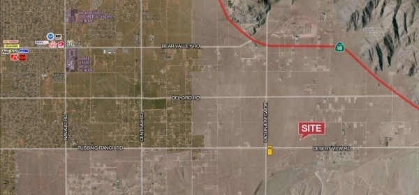 Listing Image #1 - Land for sale at Desert View Road, Apple Valley CA 92308