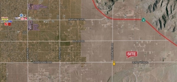 Listing Image #1 - Land for sale at Desert View Road, Apple Valley CA 92308 Listing Image #1 - Land for sale at Desert View Road, Apple Valley CA 92308