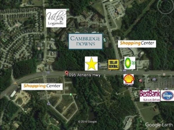 Listing Image #1 - Land for sale at 1095 Athens Hwy, Snellville GA 30078