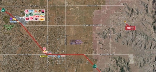 Listing Image #1 - Land for sale at Via Vista Road, Apple Valley CA 92308