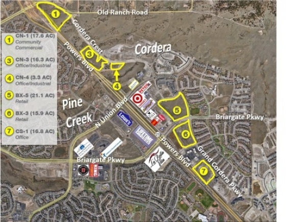 Listing Image #1 - Land for sale at Briargate Pkwy & Powers Blvd, Colorado Springs CO 80920