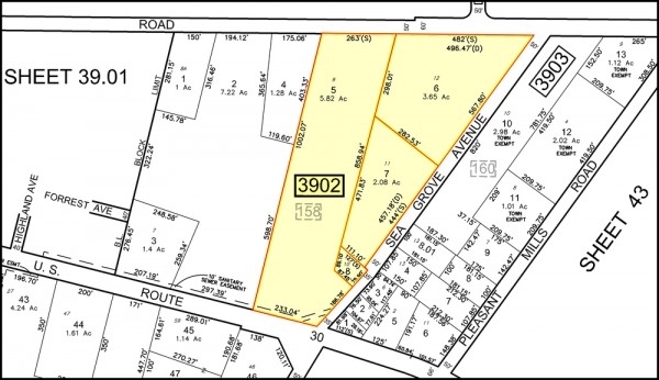 Listing Image #1 - Land for sale at 525 South White Horse Pike and 32 Seagrove Avenue, Hammonton NJ 08037