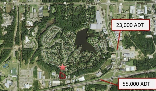 Listing Image #1 - Land for sale at Country Place Parkway in Pearl | 1.3 acre, Pearl MS 39208