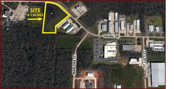 Listing Image #1 - Land for sale at 4000 Viking Drive, Bossier City LA 71111 Listing Image #1 - Land for sale at 4000 Viking Drive, Bossier City LA 71111