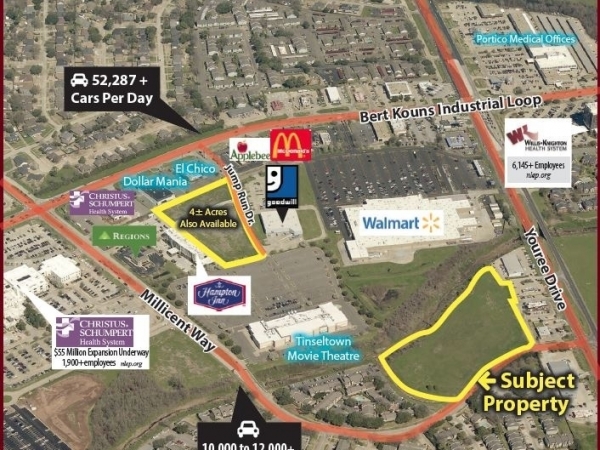Listing Image #1 - Land for sale at Millicent (behind Circle K), Shreveport LA 71106 Listing Image #1 - Land for sale at Millicent (behind Circle K), Shreveport LA 71106