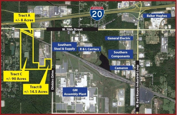 Listing Image #1 - Land for sale at W. 70th @ Dinkins Dr., Shreveport LA 71129 Listing Image #1 - Land for sale at W. 70th @ Dinkins Dr., Shreveport LA 71129