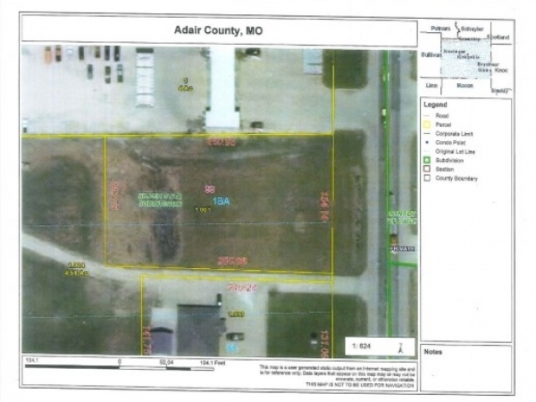 Listing Image #1 - Land for sale at xxx Baltimore Street, Kirksville MO 63501