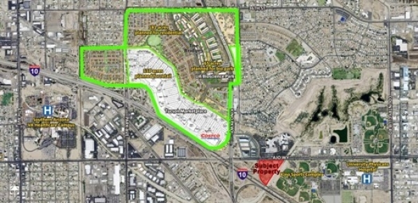 Listing Image #1 - Land for sale at 2100-2180 E. Ajo Way. Ajo & I-10, Tucson AZ 85714