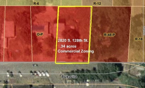 Listing Image #1 - Land for sale at 2820 S. 128th St., Seattle WA 98168