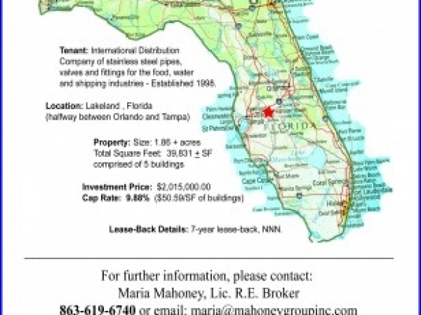 Listing Image #1 - Industrial for sale at 120 Contractors way, Lakeland FL 33801 Listing Image #1 - Industrial for sale at 120 Contractors way, Lakeland FL 33801