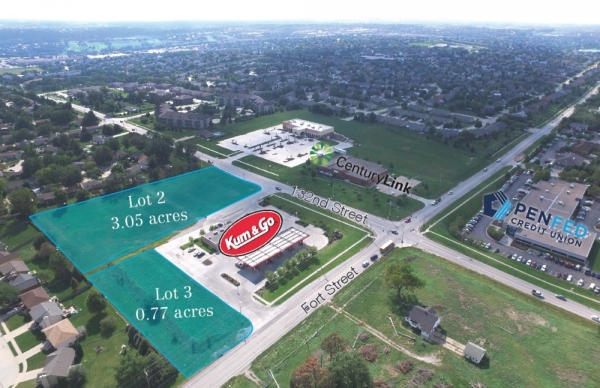 Listing Image #1 - Land for sale at SEC 132nd and Fort Street, Omaha NE 68164