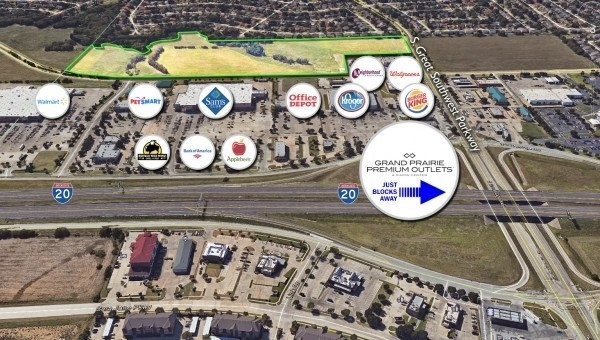 Listing Image #1 - Land for sale at 4115 S. Great Southwest Parkway, Grand Prairie TX 75052