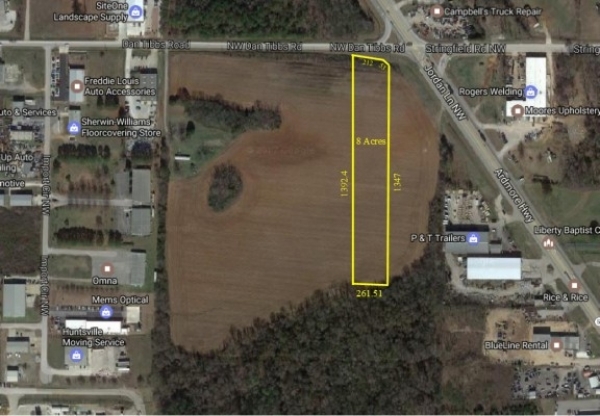 Listing Image #1 - Land for sale at Dan Tibbs Road, Huntsville AL 35806